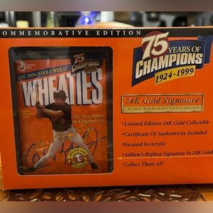 Wheaties 75 years of champions “Cal Ripken Jr”